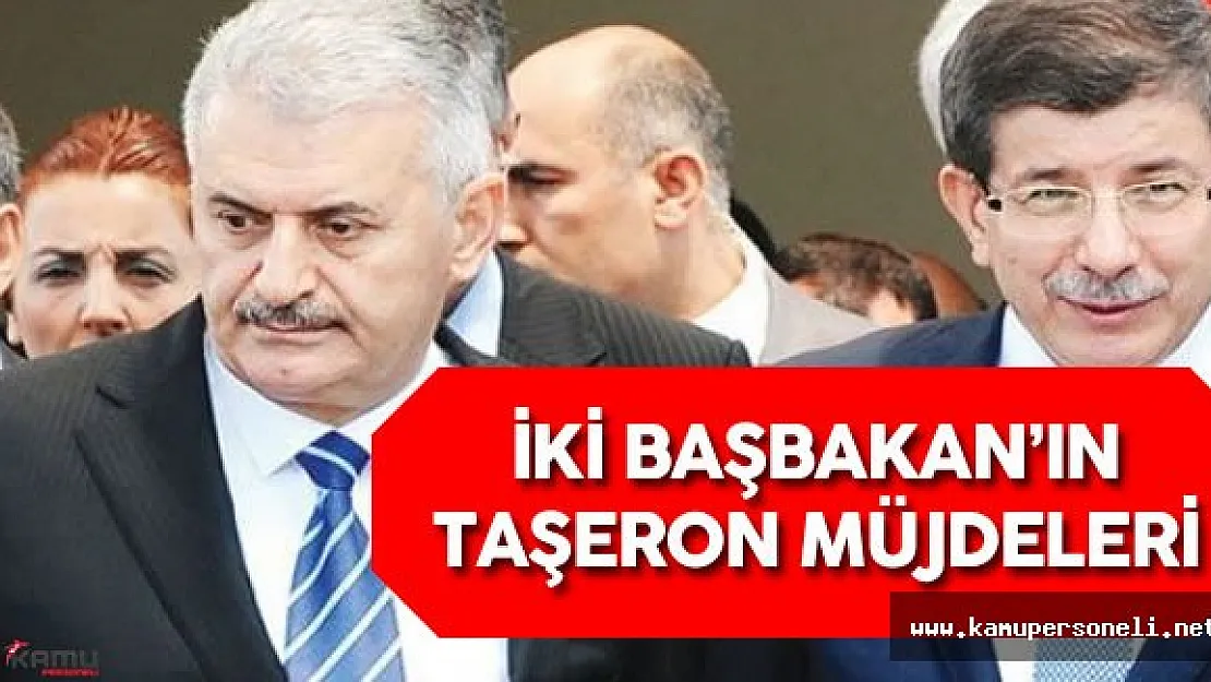 Ahmet Davutoğlu ve Binali Yıldırım'ın Taşeron Müjdeleri ve Konuşmaları