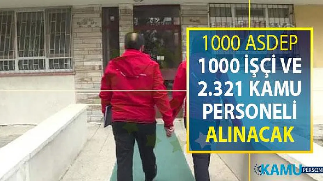 Aile Bakanlığı 1000 ASDEP, 1000 İşçi ve 2 Bin 321 Sözleşmeli Kamu Personeli Alımı Yapacak