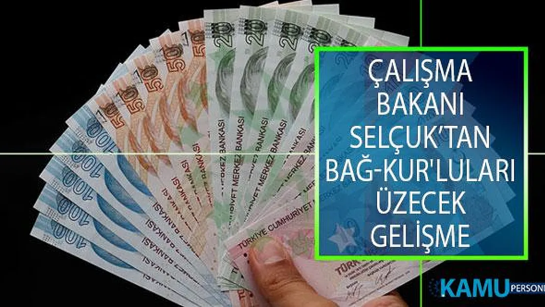 Aile, Çalışma Ve Sosyal Hizmetler Bakanı Zehra Zümrüt Selçuk'tan Bağ- Kur'luları Üzecek Gelişme