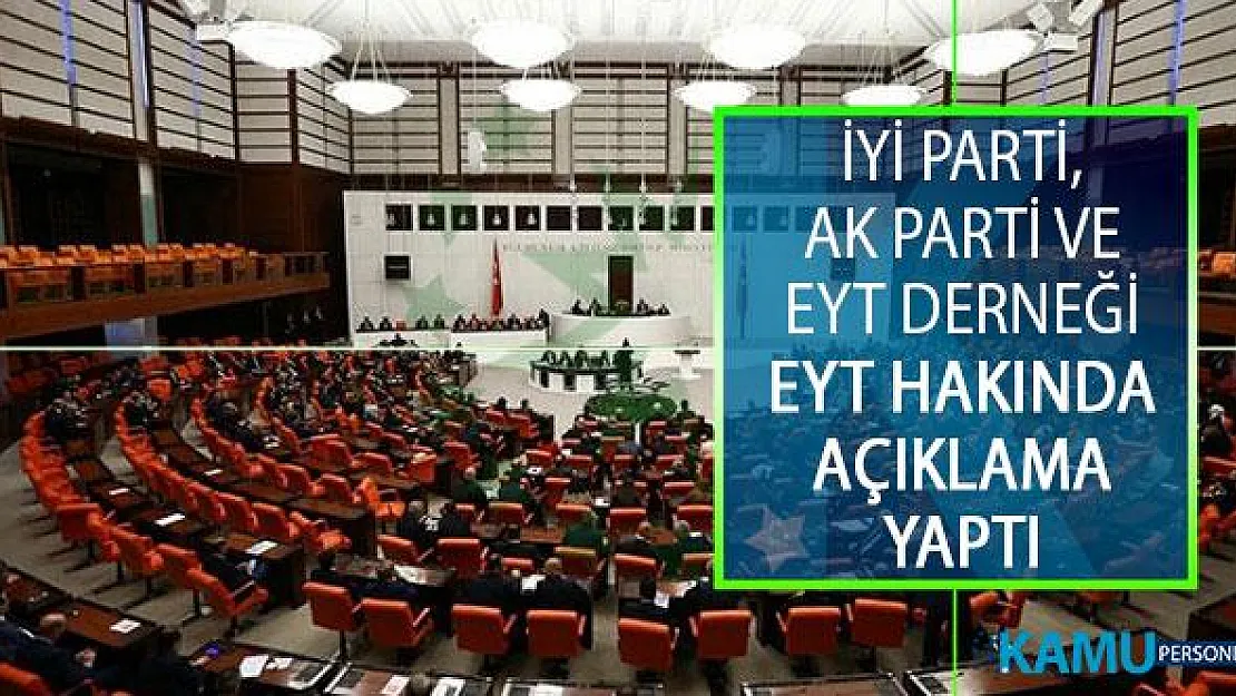 AK Parti, İYİ Parti ve EYT-SYDD Başkanı Gönül Boran Özüpak'dan Emeklilikte Yaşa Takılanlar (EYT) Hakkında Açıklama!