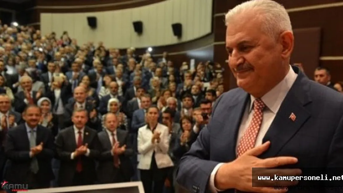 AK Parti MKYK Binali Yıldırım'ın Başkanlığında Toplandı