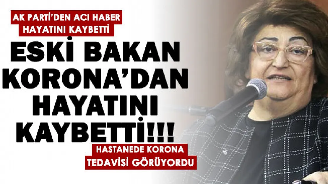 AK Parti'den acı haber geldi! Eski bakan Güldal Akşit koronavirüs nedeniyle hayatını kaybetti! Güldal Akşit kimdir? Güldal Akşit hangi görevleri yaptı?