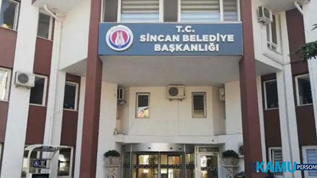 AK Parti'li Sincan Belediyesi'nde Özel Kalem Olarak Atanan Yedi Kişi, Memur Kadrolarına Sınavsız Atandı!
