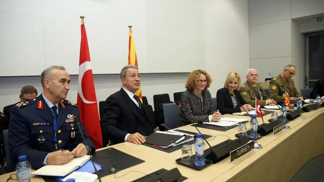 Akar, ABD Savunma Bakan Vekili Shanahan ile görüştü