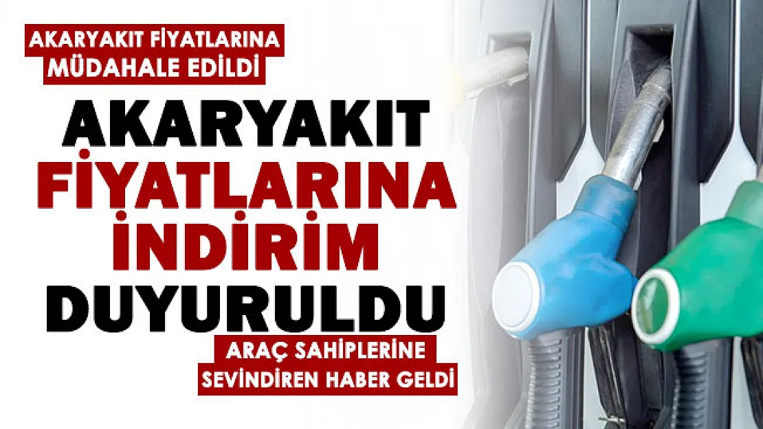 Akaryakıt fiyatlarına müdahale edildi: Benzin, motorin ve LPG için dikkat! Dev indirim