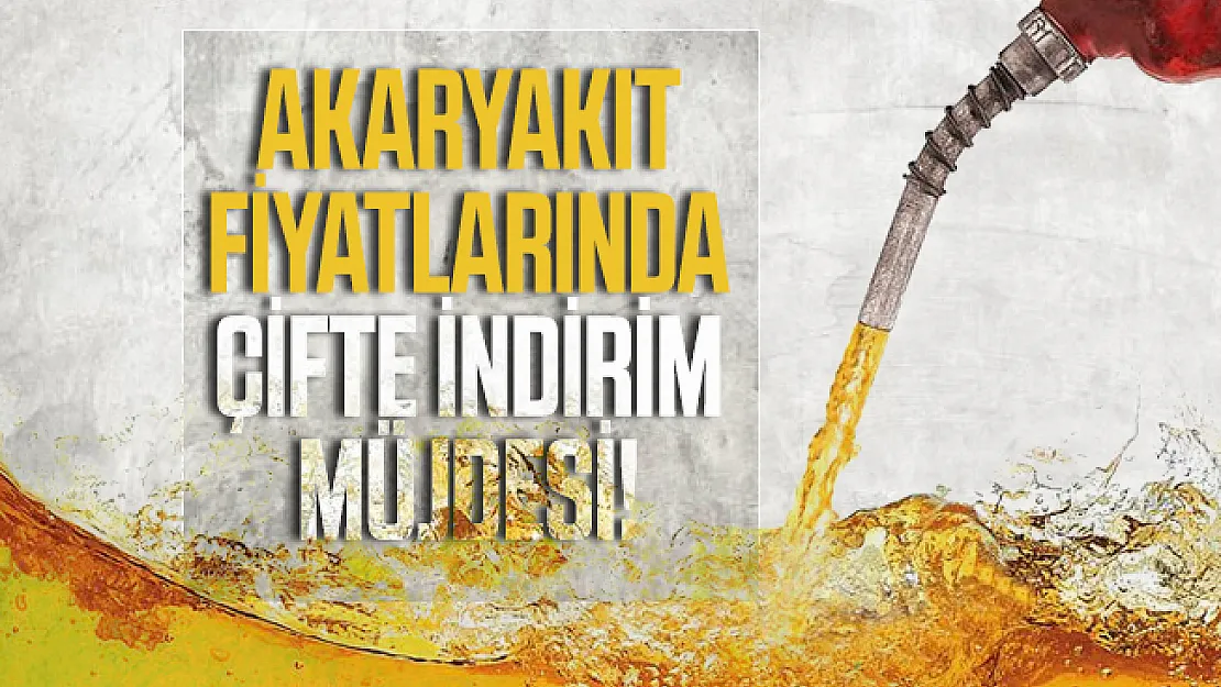 Akaryakıt fiyatlarında çifte indirim müjdesi! Hem benzinde hem motorinde indirim yapıldı