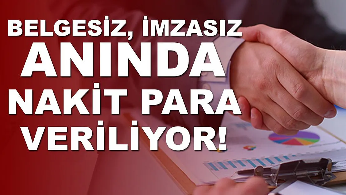 Akbank, belgesiz, imzasız anında hızlı nakit kredi veriliyor!