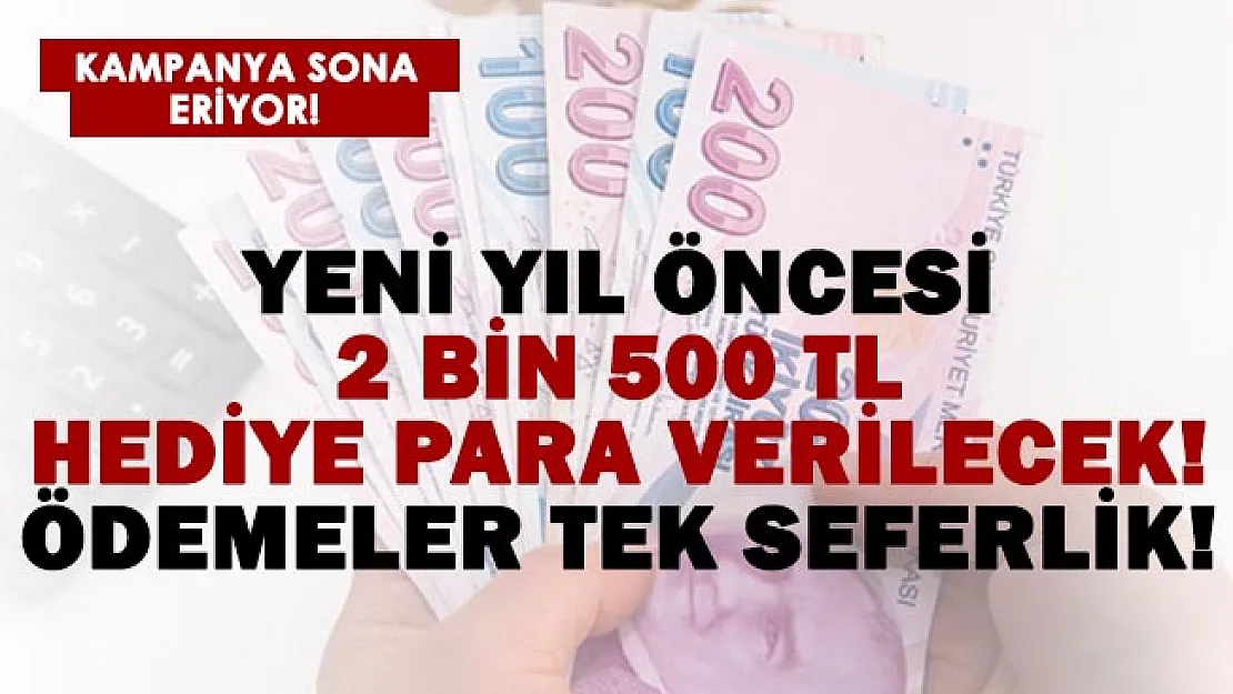 Akbank'tan emeklilere yeni yıl kampanyası! 2 bin 500 TL verilecek!