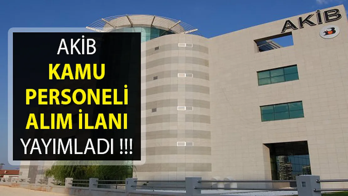 Akdeniz İhracatçı Birlikleri Genel Sekreterliği Personel Alım İlanı Yayımladı- AKİB Personel Alımı 2019