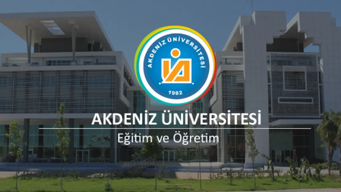 Akdeniz Üniversitesi Akademik Personel Alımı