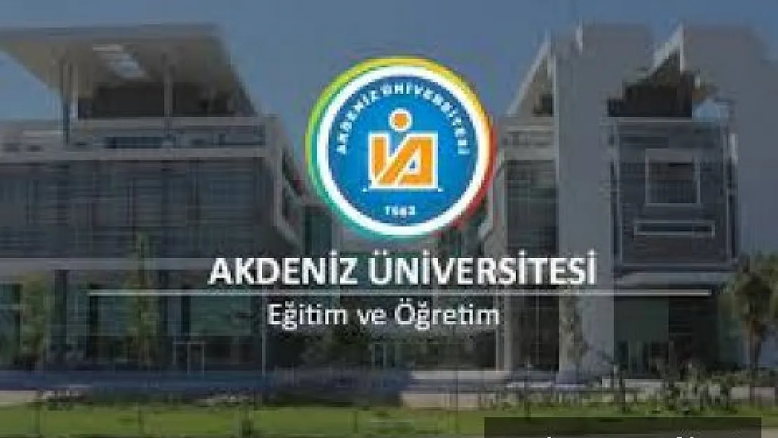 Akdeniz Üniversitesi Uzman Personel Alımı