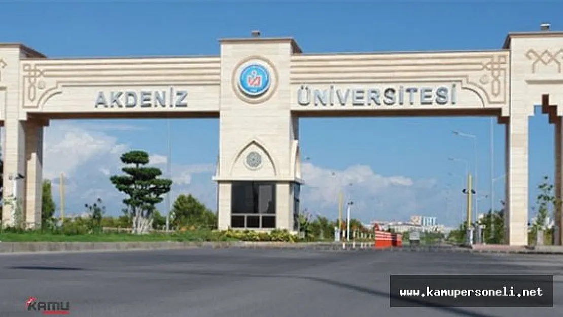 Akdeniz Üniversitesi'nde 17 Şüpheli Daha Gözaltına Alındı