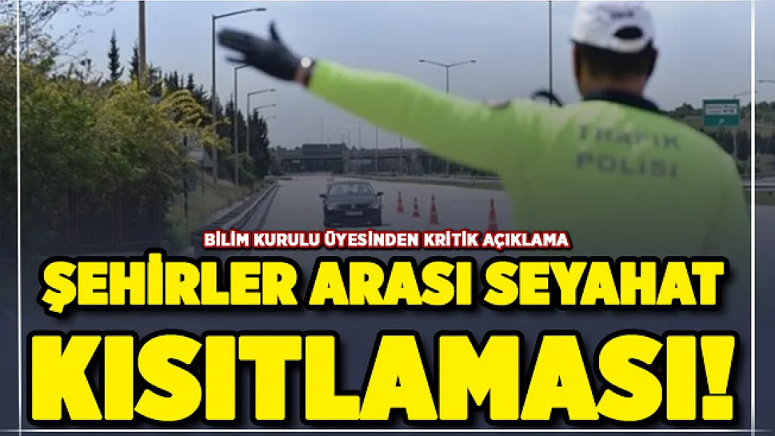 Akıllara şehirler arası seyahat kısıtlaması geldi! Bilim Kurulu üyesinden kritik açıklama