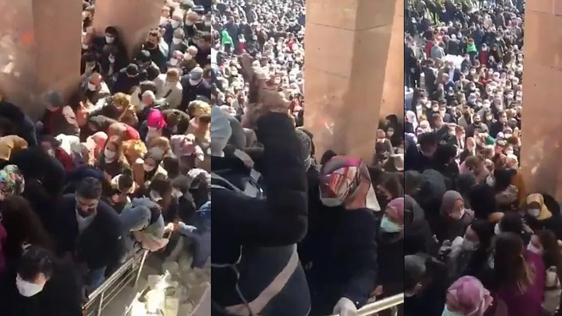 AKP İzmir İl Kongresine girişte ki görüntüler tepki çekti!