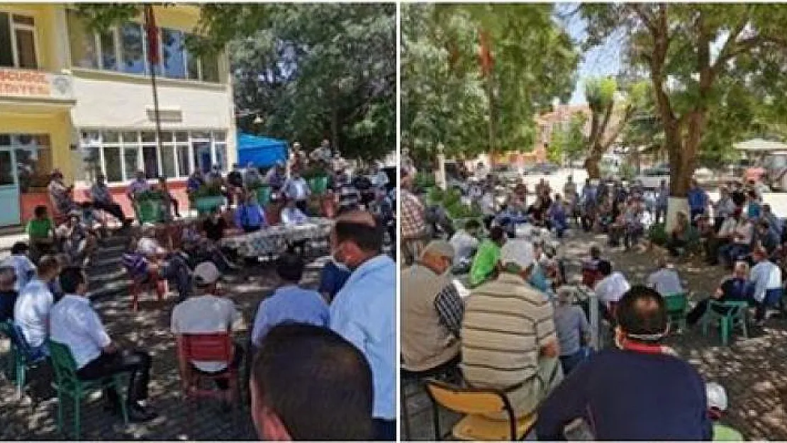 AKP'li vekil kendi köylüleri ile karşı karşıya geldi!