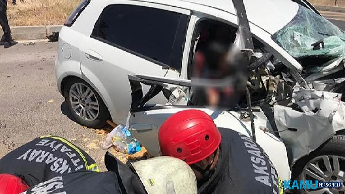 Aksaray-Ankara Karayolunda trafik kazası!