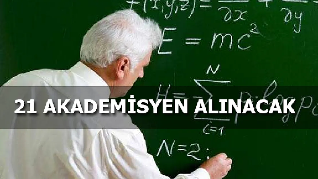 Aksaray Üniversitesi Akademik Personel Alımı