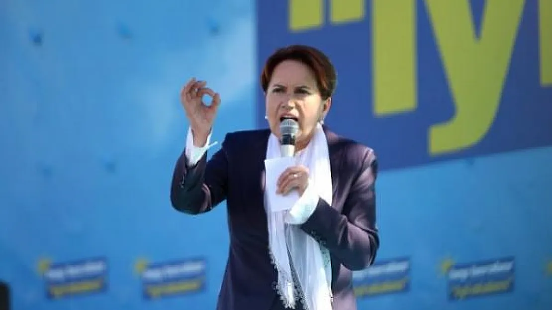 Akşener: Orduyu, Emniyeti, Eğitimi FETÖ'ye Teslim Ettikleri Gibi Adalet Bakanlığını Da PKK'ya Teslim Etmişler