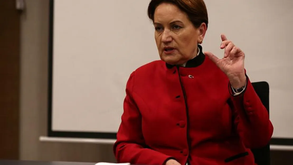 Akşener'den Cumhur İttifakına:  Anlaşın Tek Adaya Düşürün