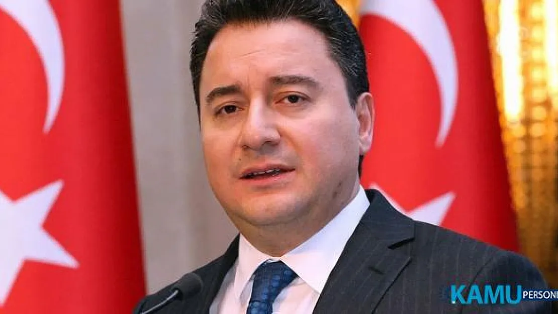 Ali Babacan'dan Yeni Parti Açıklaması: Çalışmalar Başladı