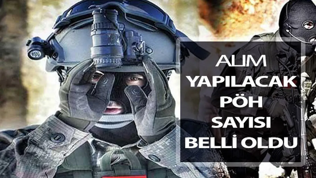 Alım Yapılacak PÖH Sayısı Belli Oldu ! PÖH Alımı Genel Şartları