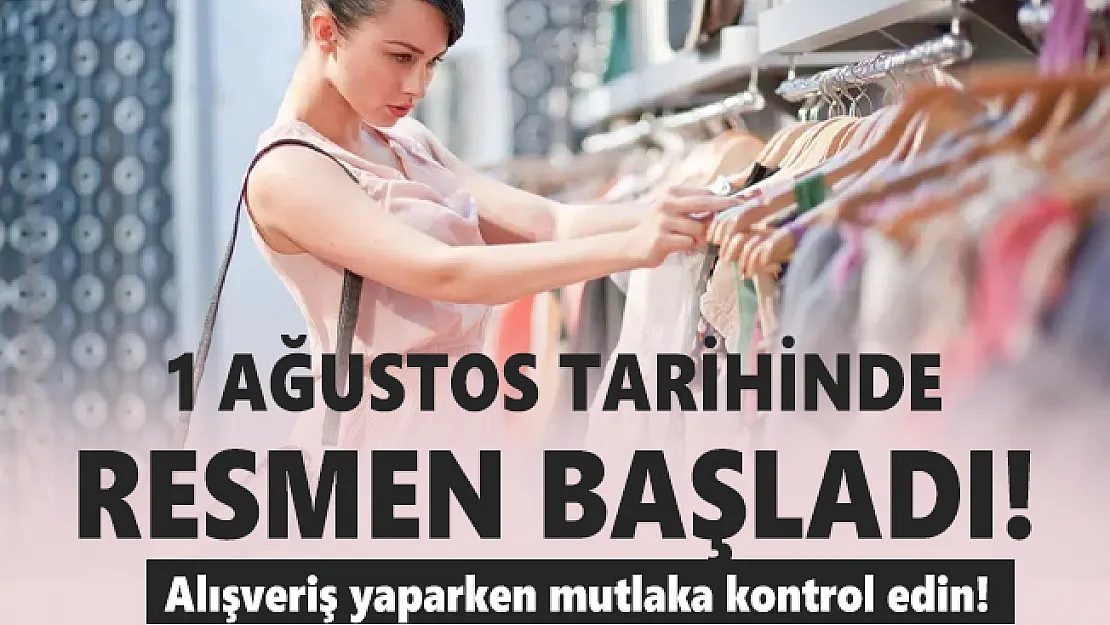Alışveriş yaparken mutlaka fiyat etiketi ve listesini kontrol edin! Kanun emrediyor