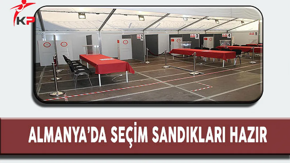 Almanya'da Referandum İçin Sandıklar Hazır!