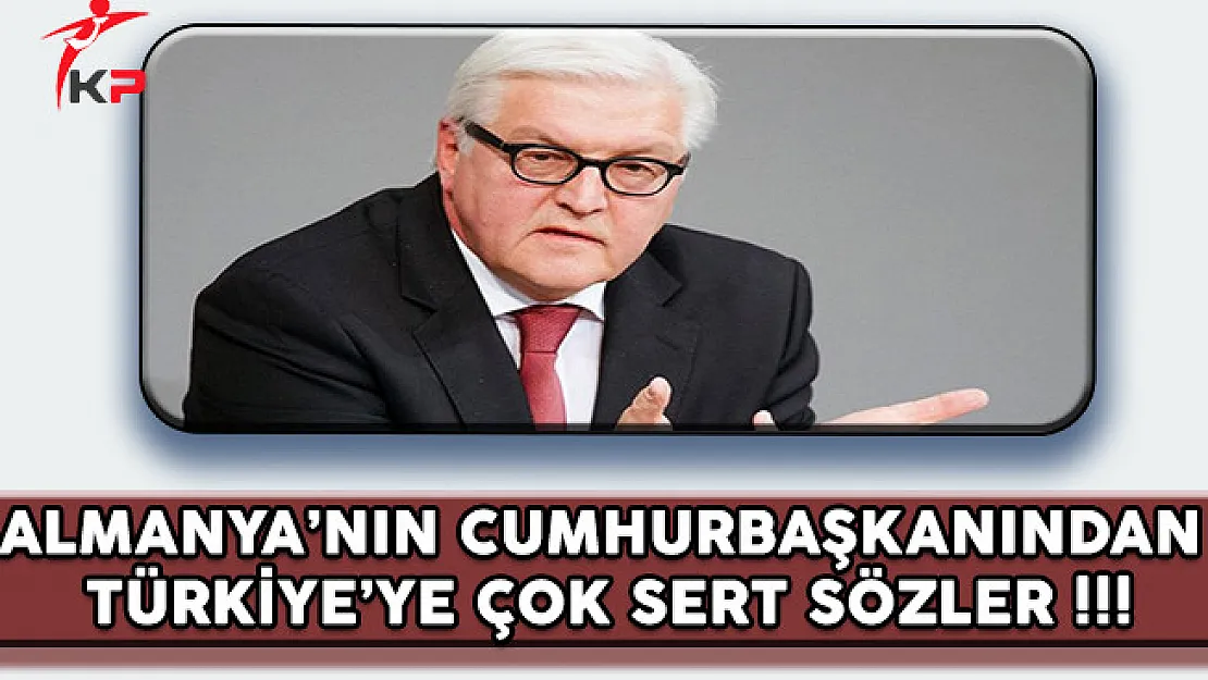 Almanya'nın Yeni Cumhurbaşkanından Türkiye'ye İlişkin Çok Sert Sözler !!!