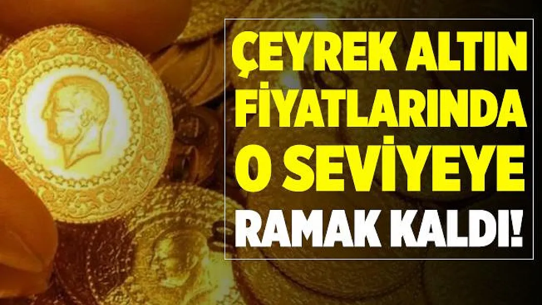 Altın alacaklar dikkat! Çeyrek altın fiyatlarında o seviyeye ramak kaldı! 11 Ekim Altın fiyatları ne kadar? 11 Ekim gram altın, çeyrek altın, yarım altın fiyatları..