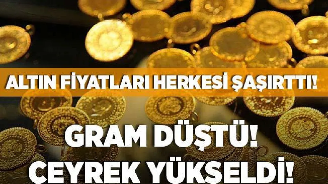 Altın alacaklar dikkat! Gram düştü, çeyrek altın yükseldi! 4 Ağustos güncel altın fiyatları belli oldu!