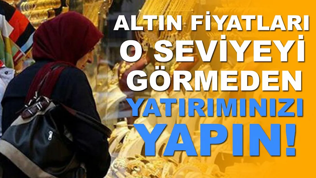 Altın almak isteyenleri heyecanlandıran açıklama geldi!