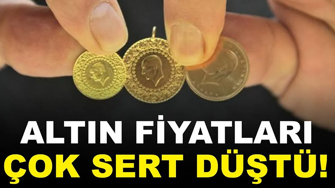Altın fiyatları çok sert düştü! Kısa süre içerisinde değer kaybetti!
