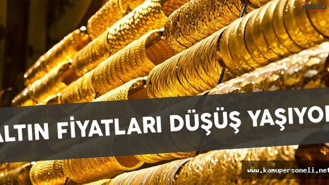 Altın Fiyatları Düşüş Yaşıyor
