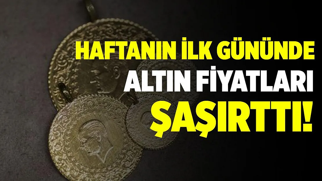 Altın fiyatları haftanın ilk gününe yükselişle başladı! 29 Mart güncel altın fiyatları!