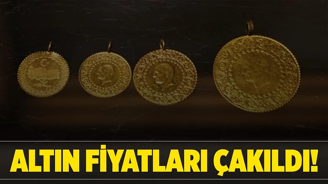 Altın fiyatları kısa süre için 20 TL değer kaybetti! Altın fiyatları ne kadar oldu?