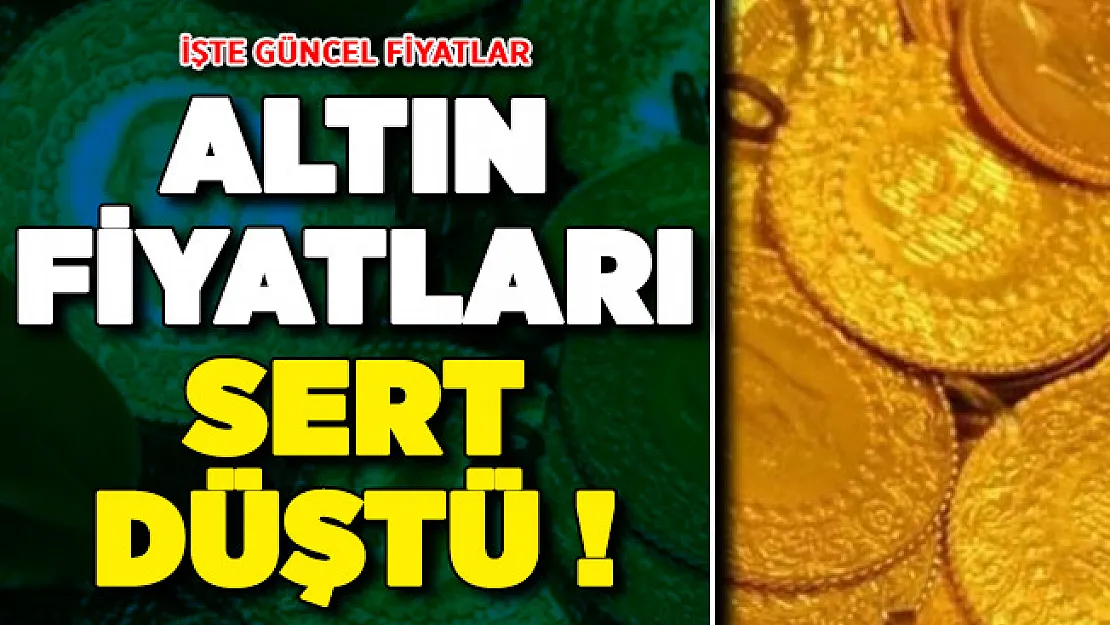 Altın Fiyatları Sert Düştü ! İşte 3 Ekim Gram Altın ve Çeyrek Altın Fiyatları
