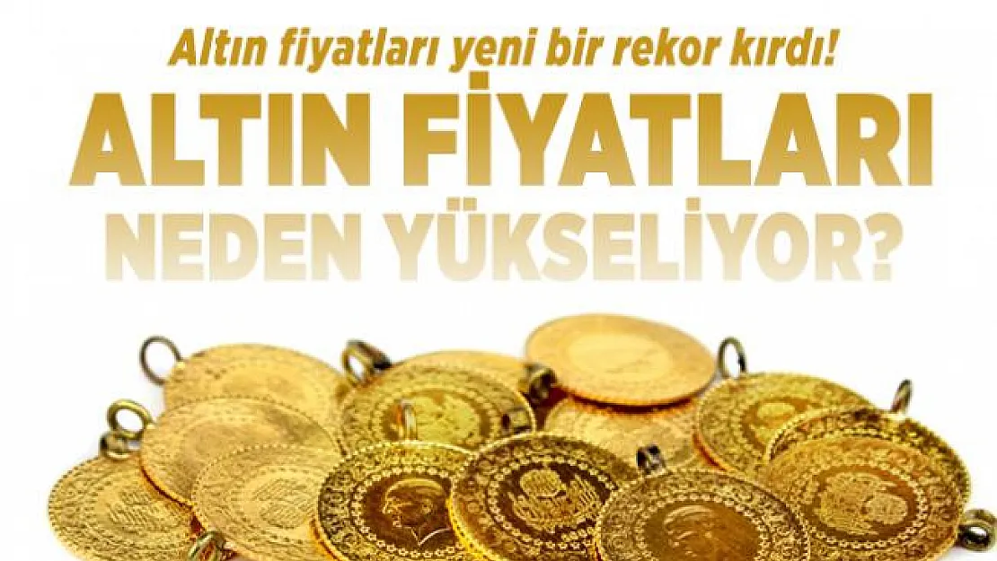 Altın fiyatları yeni bir rekor kırdı! Altın fiyatları neden yükseliyor?