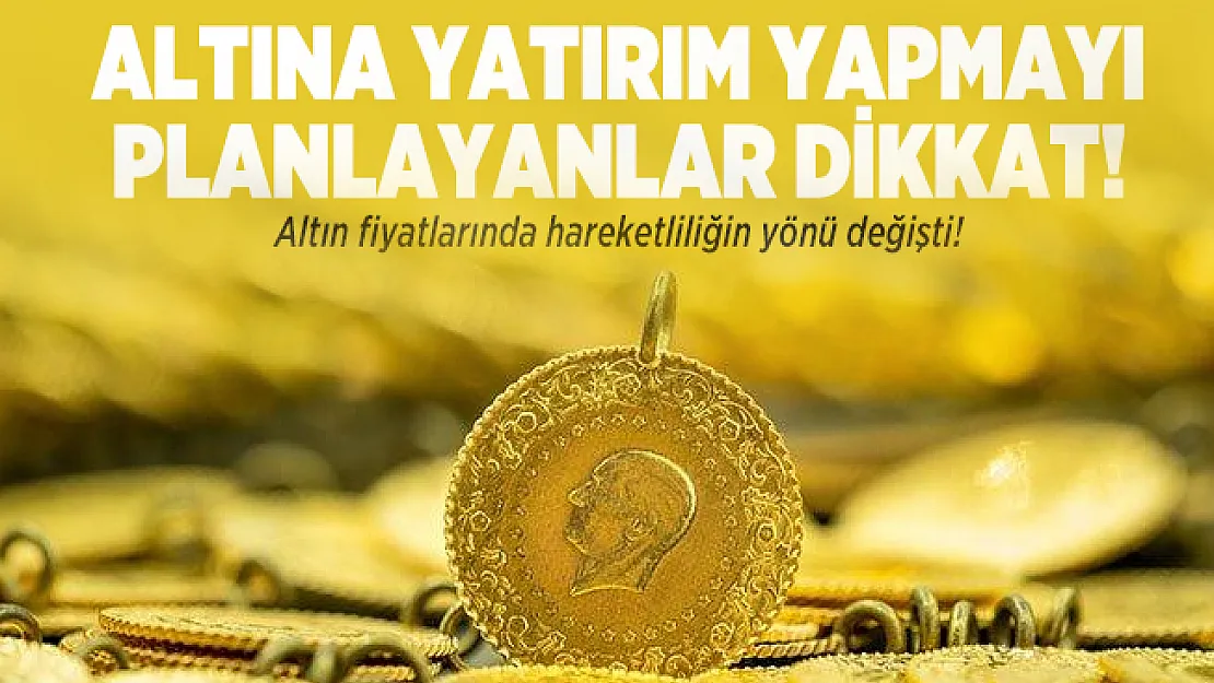 Altın fiyatlarında hareketliliğin yönü değişti! 8 Ağustos gram altın ve çeyrek altın güncel fiyatları