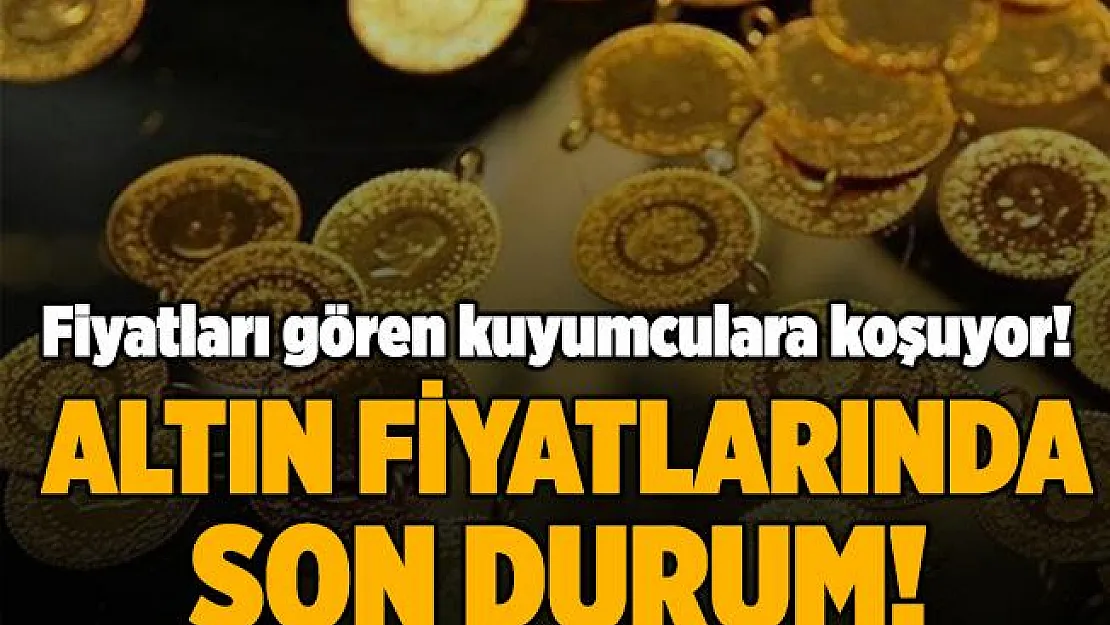 Altın fiyatlarında son durum! 22 Kasım 2020 Pazar altın fiyatları..