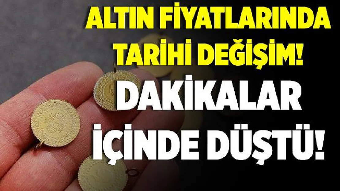 Altın fiyatlarında tarihi değişim! Fiyatlar neden bu kadar düştü? Altın fiyatları ne kadar oldu?