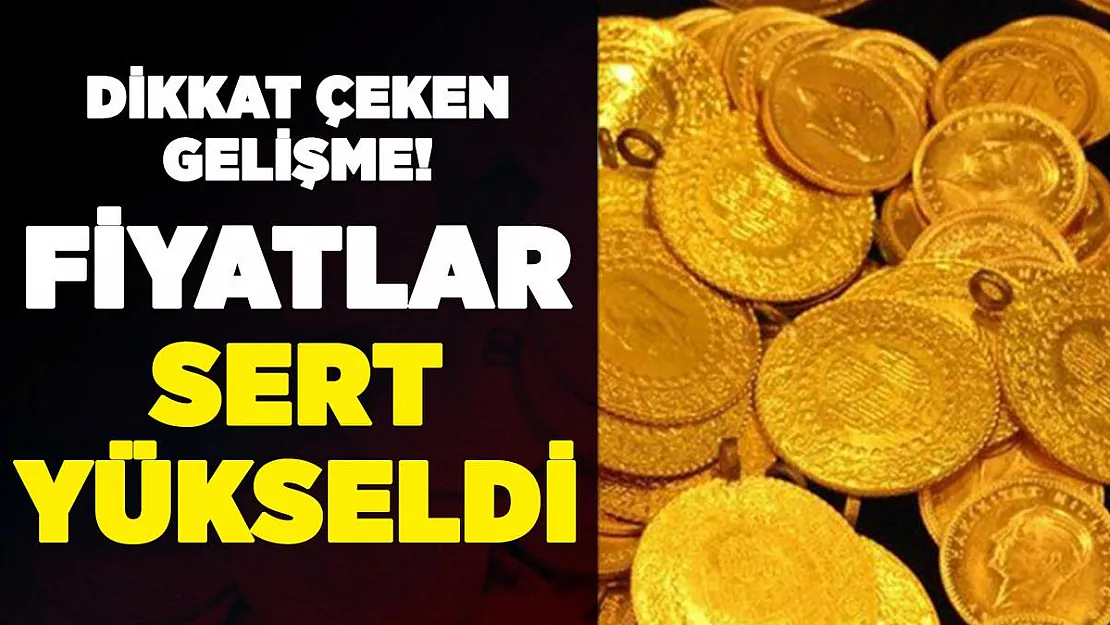 Altın fiyatlarındaki yükseliş devam ediyor! 12 Aralık altın fiyatlarında dikkat çeken gelişme