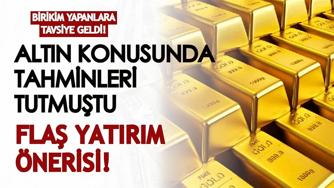 Altın konusunda tahminleri tutan İslam Memiş'ten flaş yatırım önerisi! Birikim yapanlara tavsiye geldi