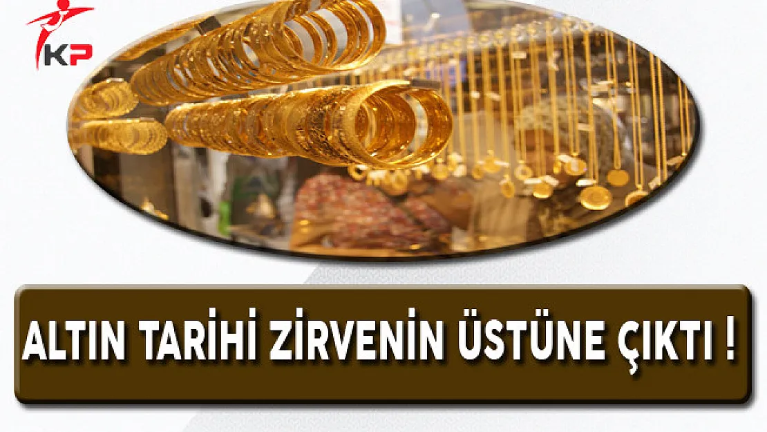 Altın Tarihi Zirvenin Üstüne Çıktı (17 Nisan 2017 Altın Fiyatları)