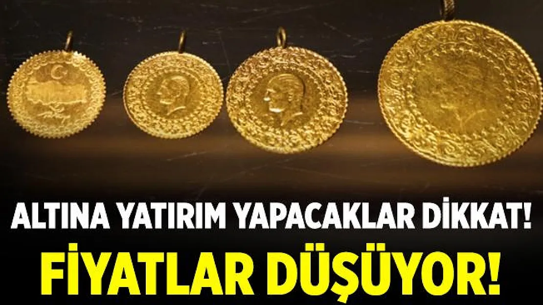 Altına yatırım yapanlar dikkat! Altın fiyatları düşüşe geçti! 16 Ağustos gram ve çeyrek altın ne kadar oldu?