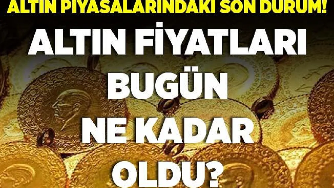 Altına yatırım yapmak isteyenler dikkat! 3 Ağustos altın fiyatlarındaki son durum! Çeyrek altın gram altın ne kadar oldu?