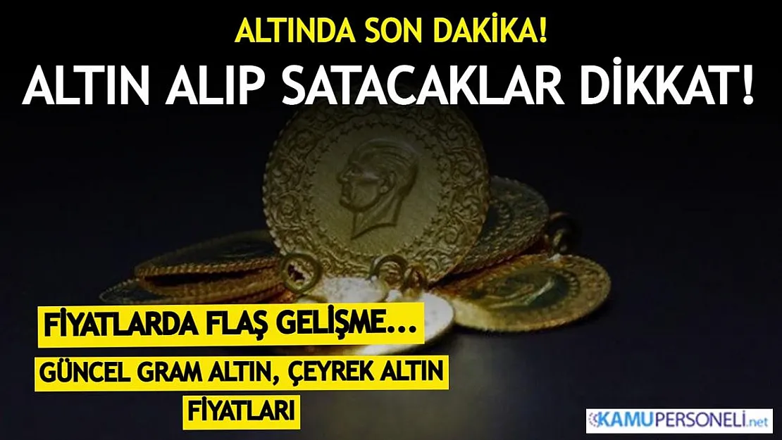 Altında son dakika fiyatlar! Dolarla birlikte altında da durgunluk yaşanıyor: 26 Ekim gram altın, çeyrek altın, 22 ayar bilezik fiyatları...