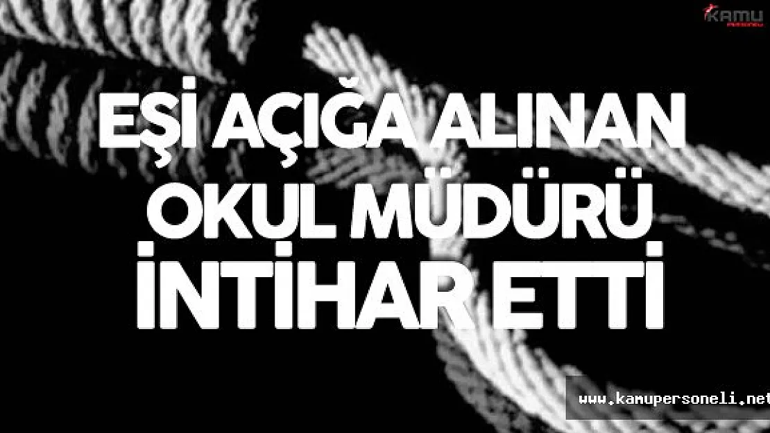 Anaokulu Müdürü İlk Ders Zilinden Önce İntihar Etti