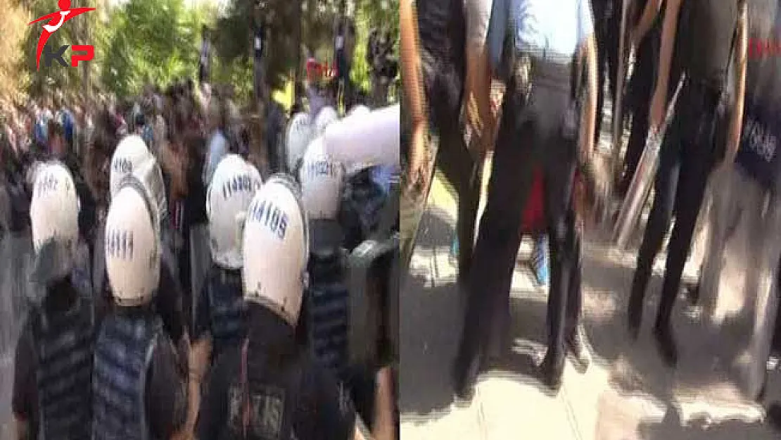 Ankara Adliyesinde Hareketli Dakikalar ! Polis Müdahalesi Geldi...