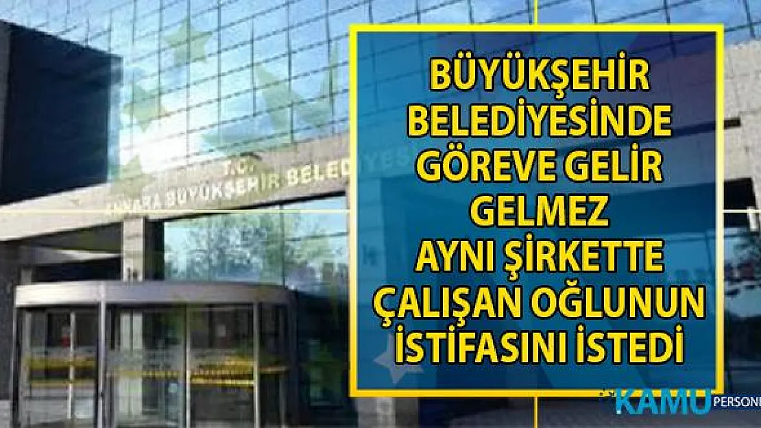 Ankara Büyükşehir Belediyesi Seğmenler Su Şirketi'ne eski hakim Osman Kaçmaz atandı!