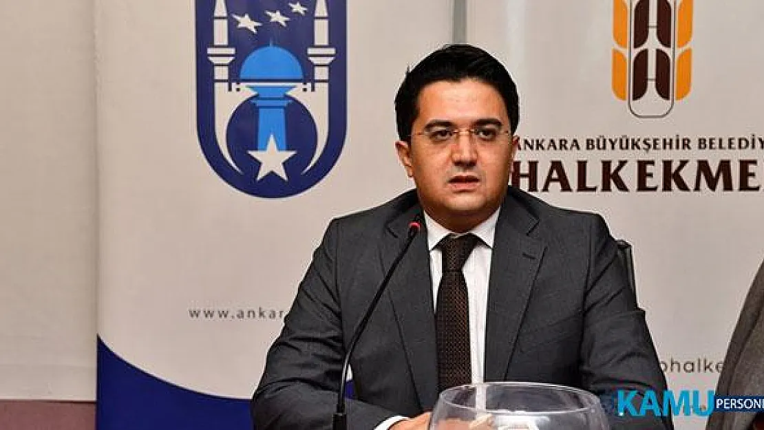 Ankara Büyükşehir Belediyesi'ne Bağlı Halk Ekmek Fabrikası Genel Müdürü Ahmet Sarıduman'ın İstifa Etti!